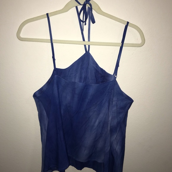 Blue Halter Tank - Picture 3 of 3
